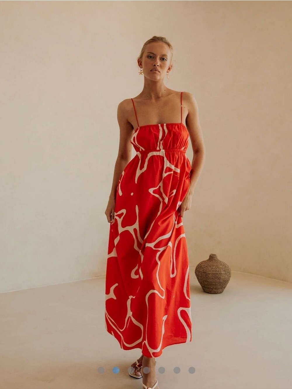 Sabo Catie Dress - Evoke Red size M NWOT